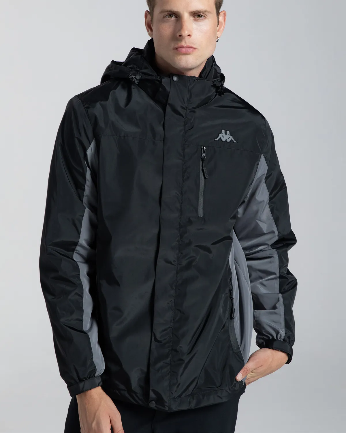 Authentic Rika Erkek Siyah Regular 3-İn-1 Mont | KAPPA® Türkiye