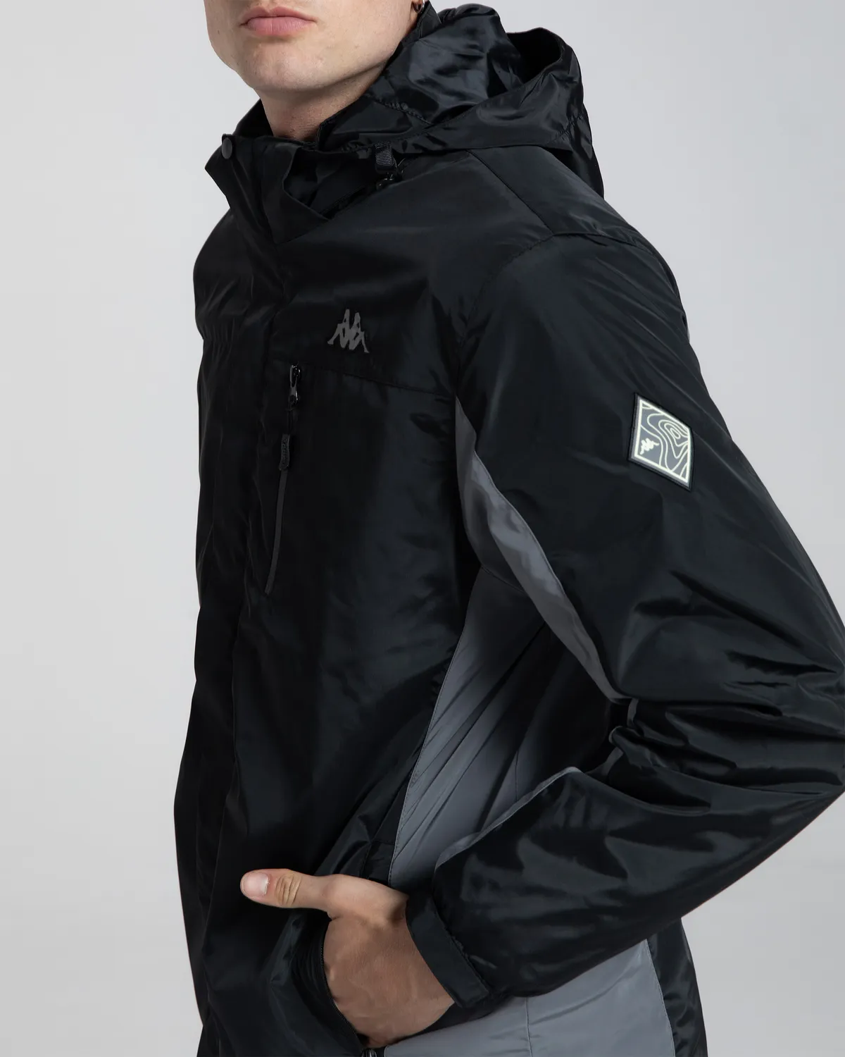 Siyah Authentic Rika Erkek Siyah Regular 3-İn-1 Mont