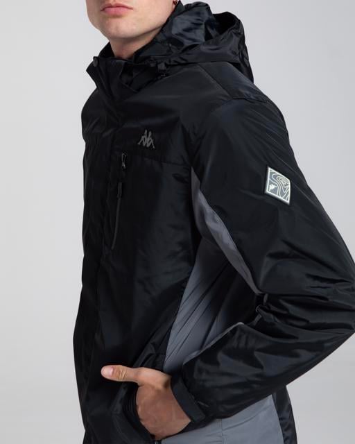 Siyah Authentic Rika Erkek Siyah Regular 3-İn-1 Mont - KAPPA® Türkiye