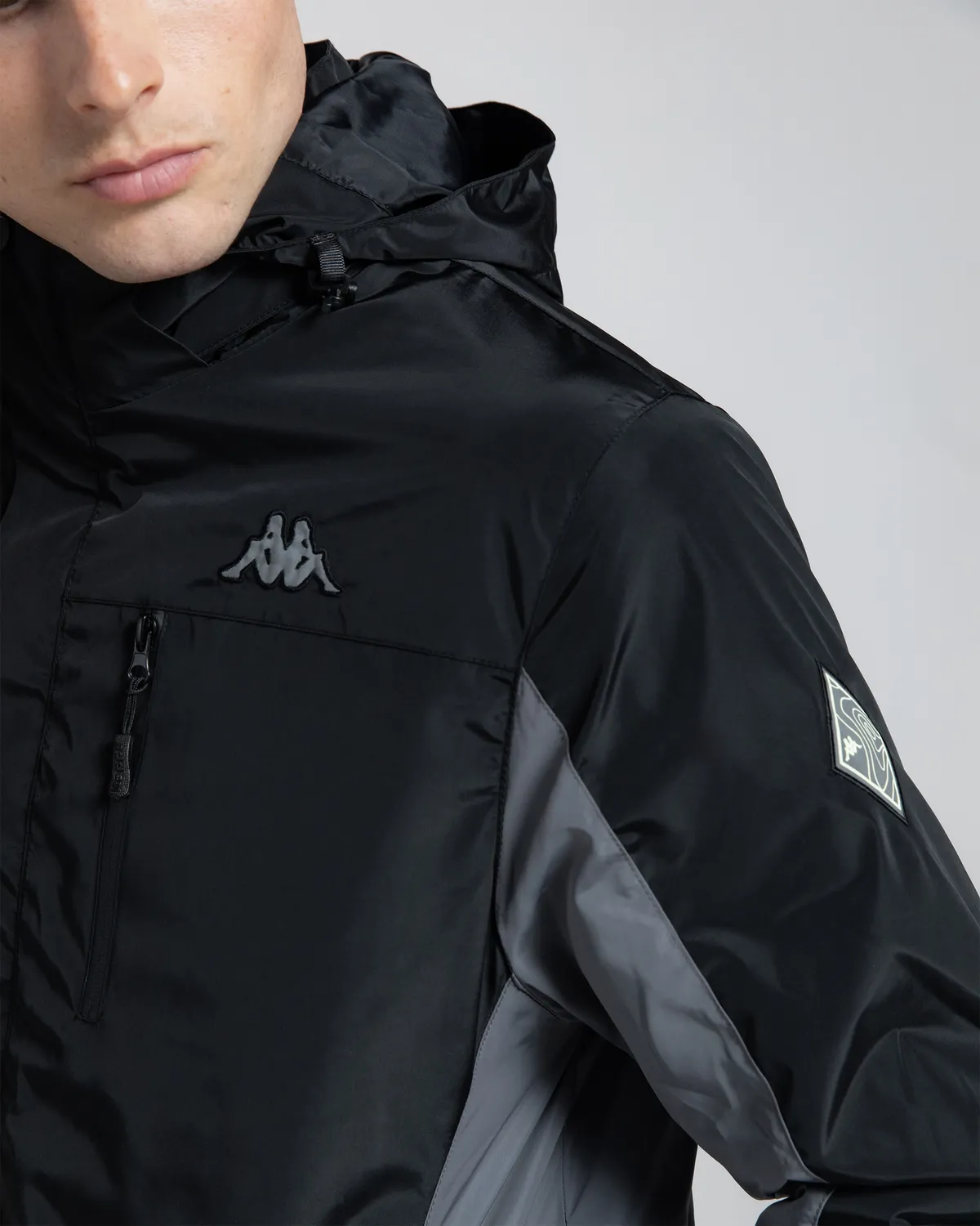 Siyah Authentic Rika Erkek Siyah Regular 3-İn-1 Mont