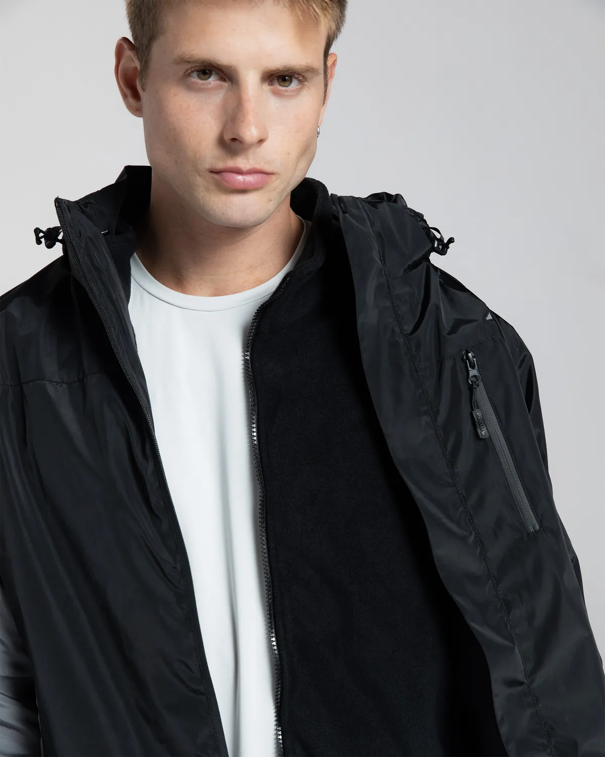 Authentic Rika Erkek Siyah Regular 3-İn-1 Mont | KAPPA® Türkiye