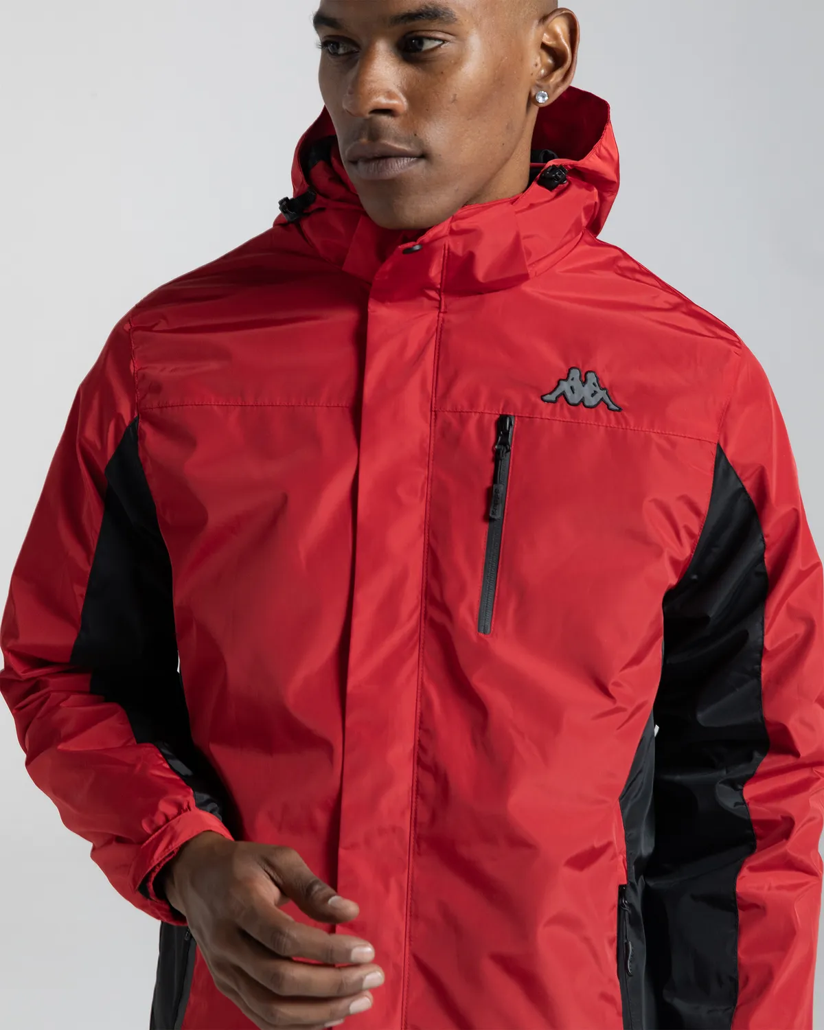 Kırmızı Authentic Rika Erkek Mercan Kırmızı Regular Fit 3-İn-1 Mont