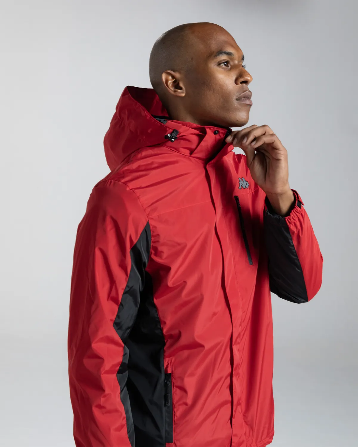 Kırmızı Authentic Rika Erkek Mercan Kırmızı Regular Fit 3-İn-1 Mont