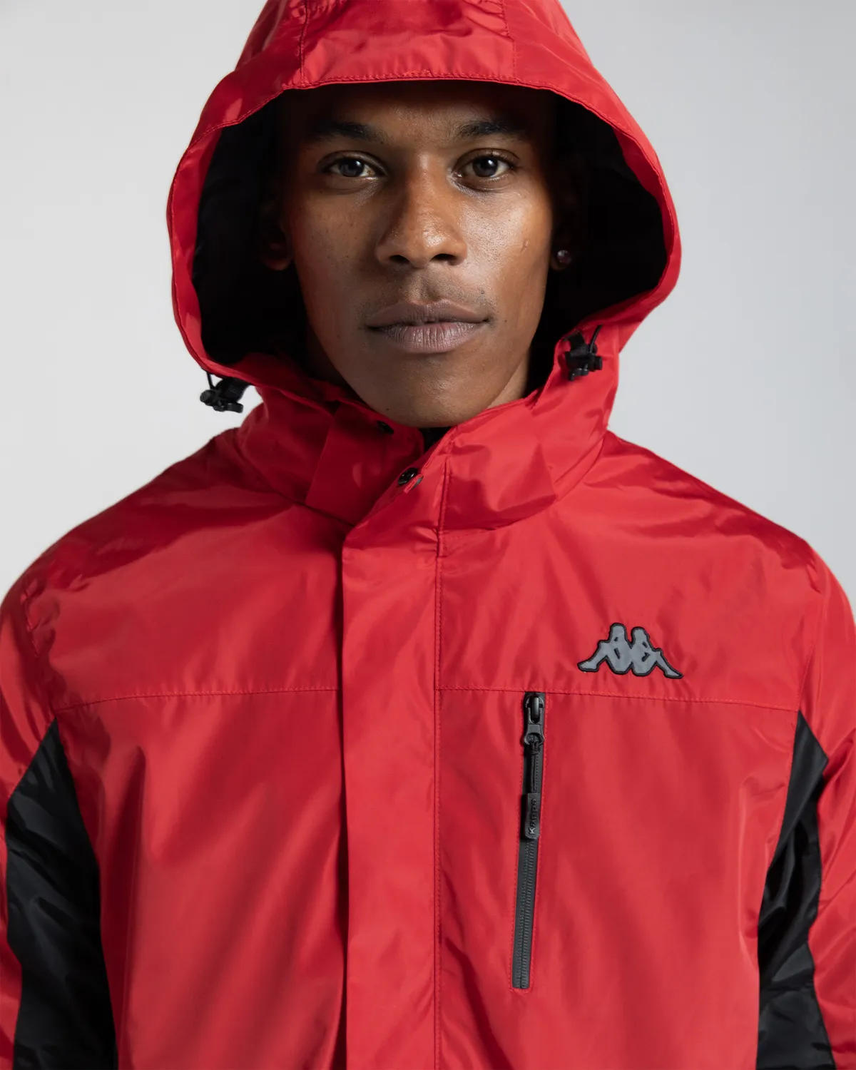 Kırmızı Authentic Rika Erkek Mercan Kırmızı Regular Fit 3-İn-1 Mont