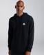 Authentic Hensol Erkek Siyah Regular Fit Hoodie