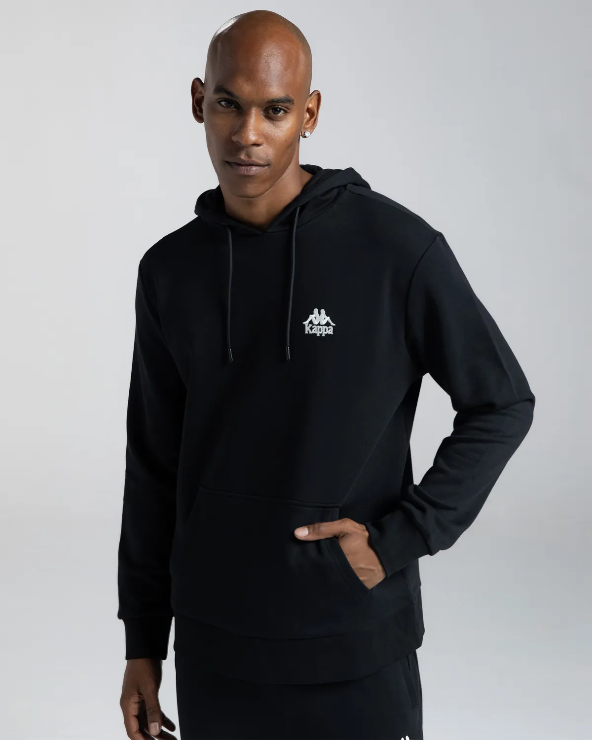 Siyah Authentic Hensol Erkek Siyah Regular Fit Hoodie