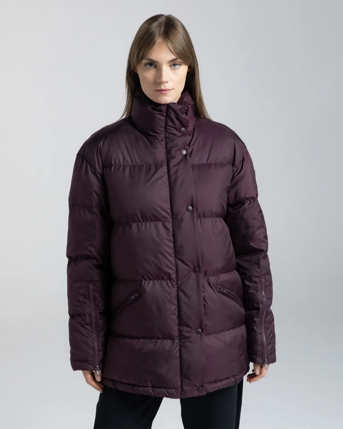 Mor Authentic Aomi Kadın Mor Mont