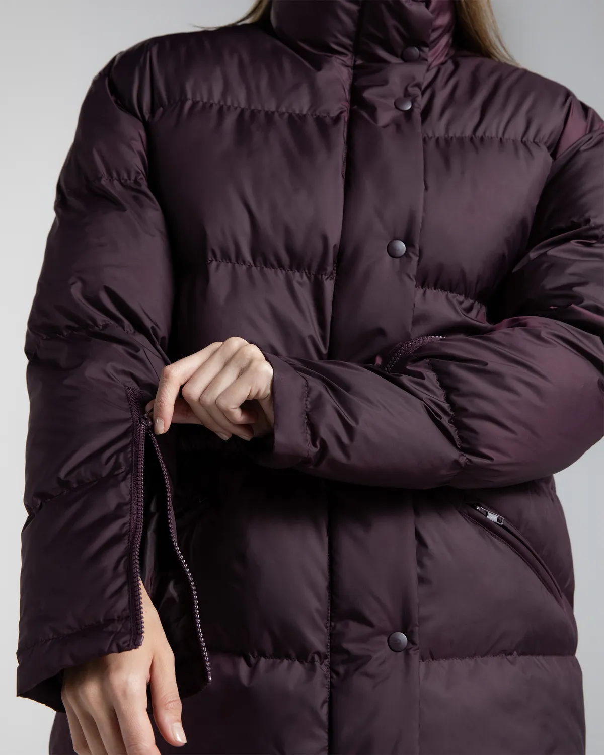 Mor Authentic Aomi Kadın Mor Mont