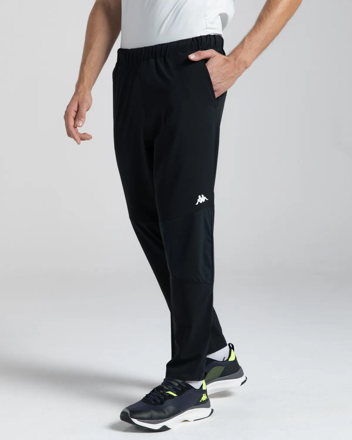 Siyah Logo Demon Erkek Siyah Comfort Fit Performance Eşofman Altı