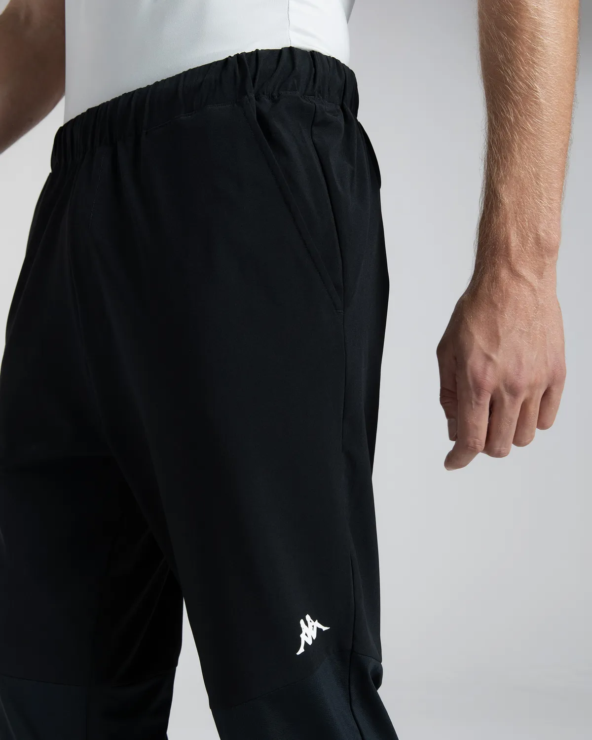 Siyah Logo Demon Erkek Siyah Comfort Fit Performance Eşofman Altı