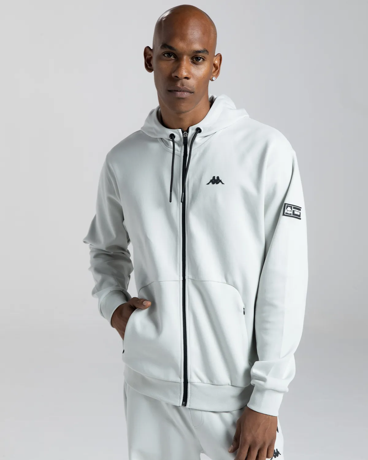 Gri Authentic Aika Erkek Gri Comfort Fit Fermuarlı Eşofman Üstü