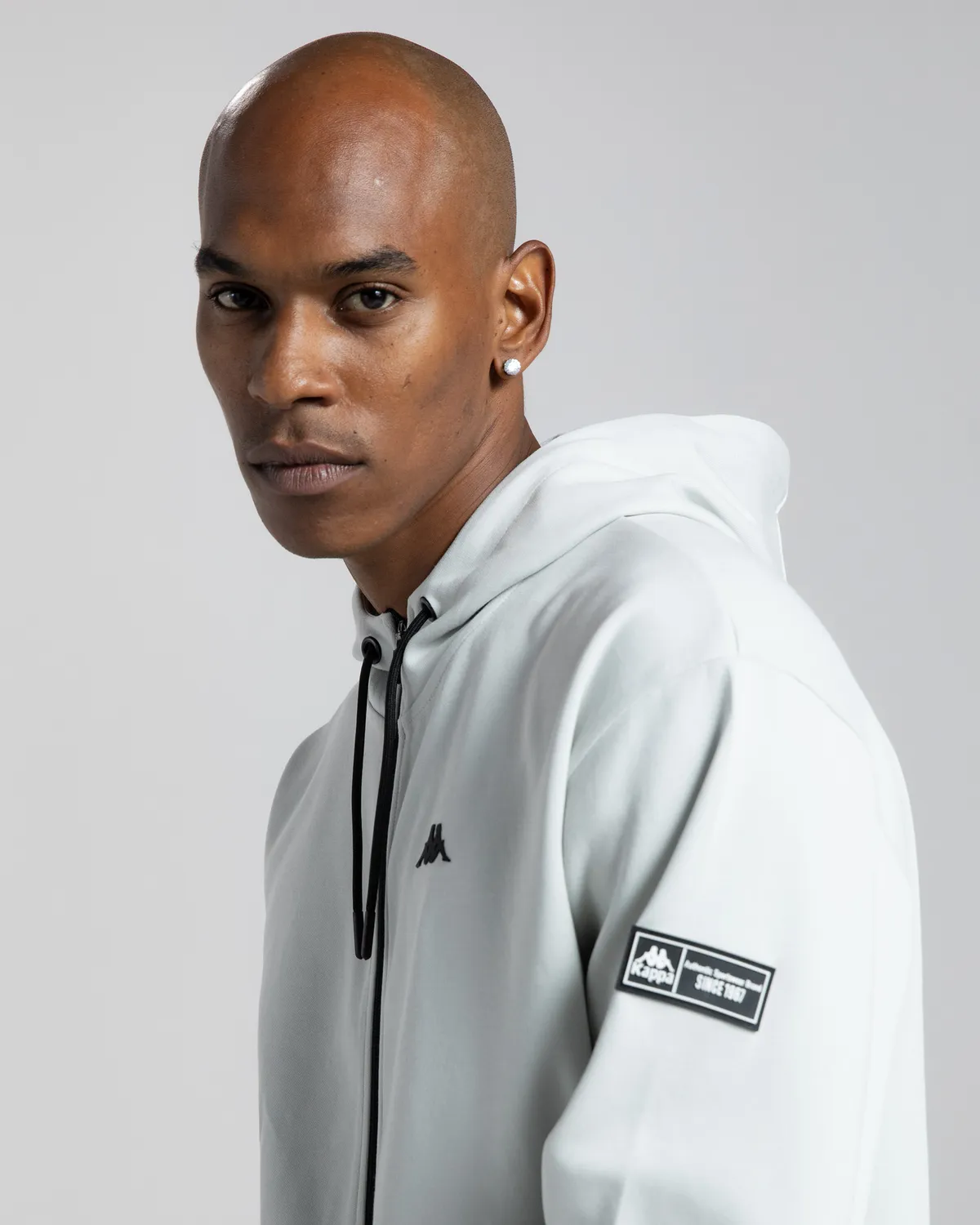 Gri Authentic Aika Erkek Gri Comfort Fit Fermuarlı Eşofman Üstü