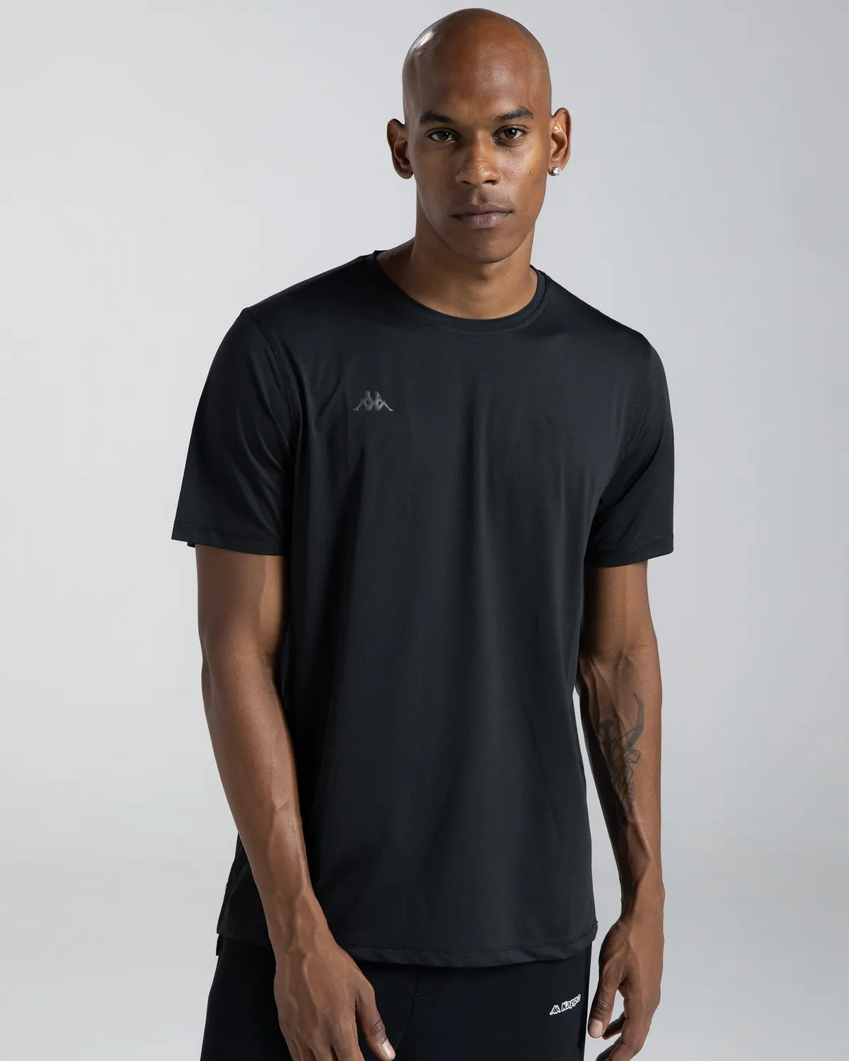 Siyah Kombat Kondo Erkek Siyah Regular Fit Tişört