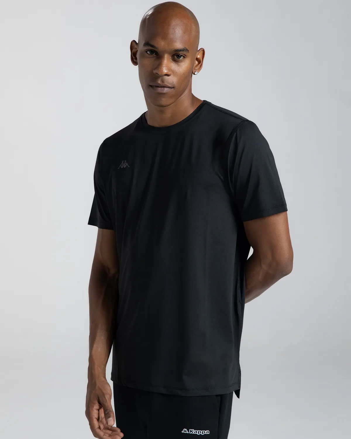 Siyah Kombat Kondo Erkek Siyah Regular Fit Tişört