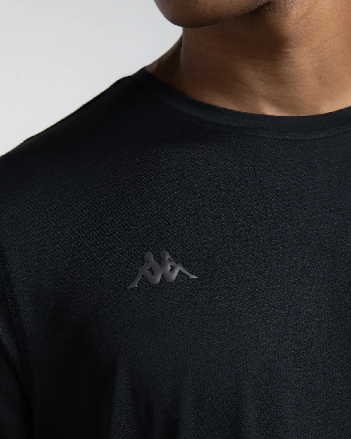 Siyah Kombat Kondo Erkek Siyah Regular Fit Tişört