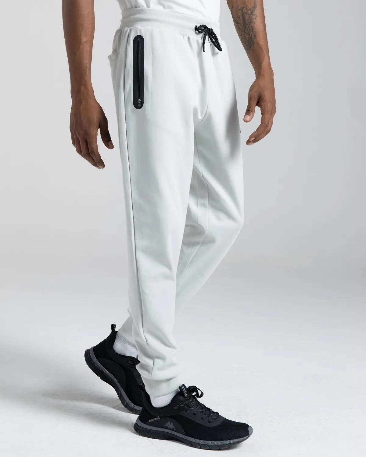 Gri Rinka Erkek Gri Oversize Eşofman Altı