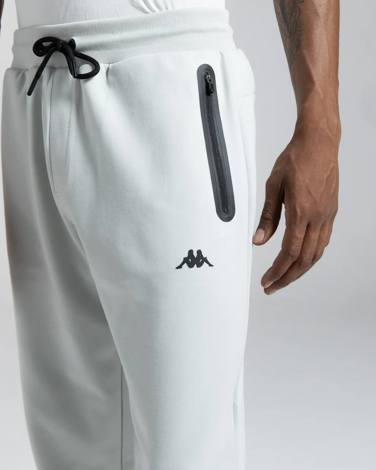 Gri Rinka Erkek Gri Oversize Eşofman Altı