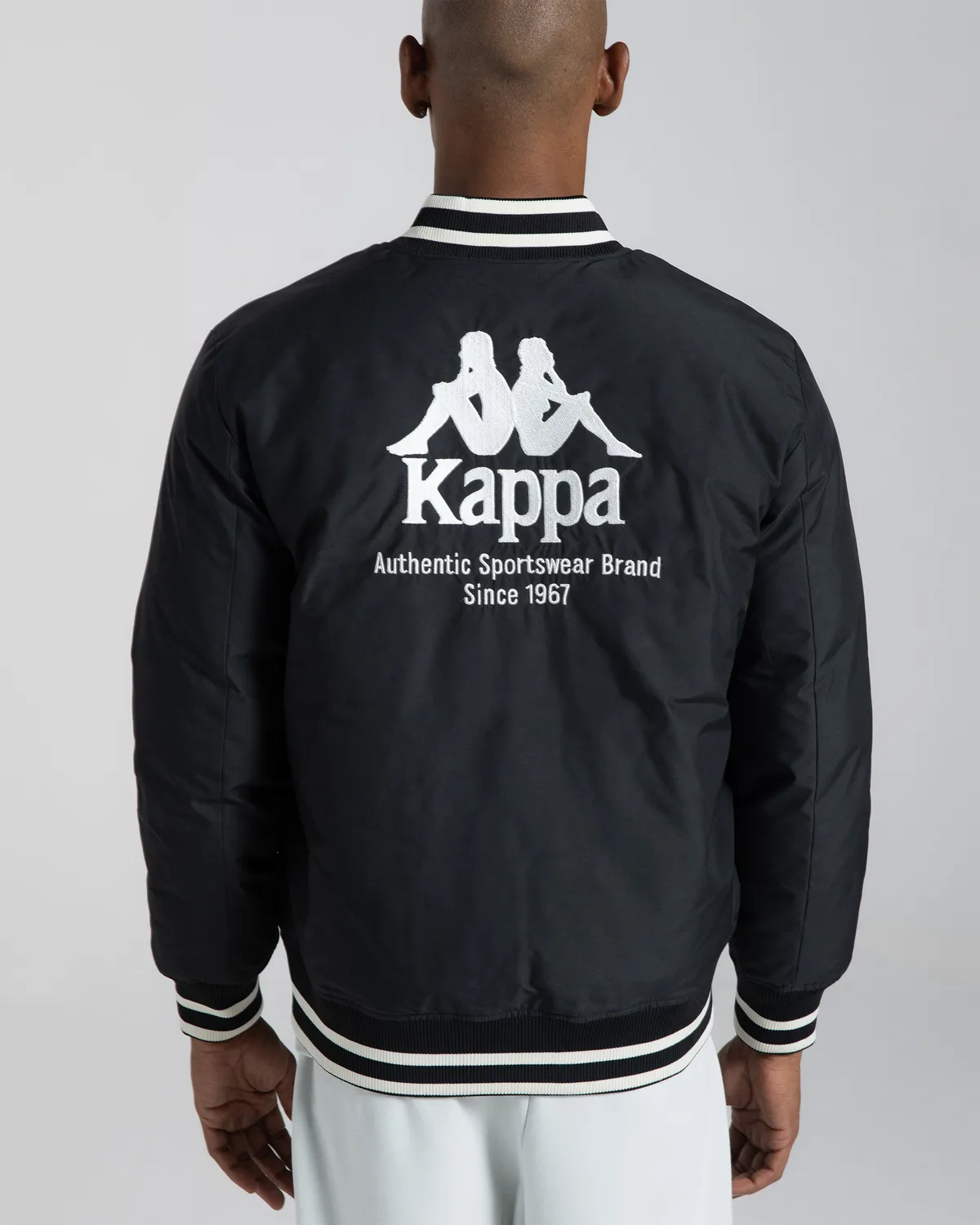 Siyah Authentic Gomin Erkek Siyah Comfort Fit Bomber Ceket