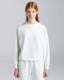 Gri-Logo Emota Kadın Gri Comfort Sweatshirt