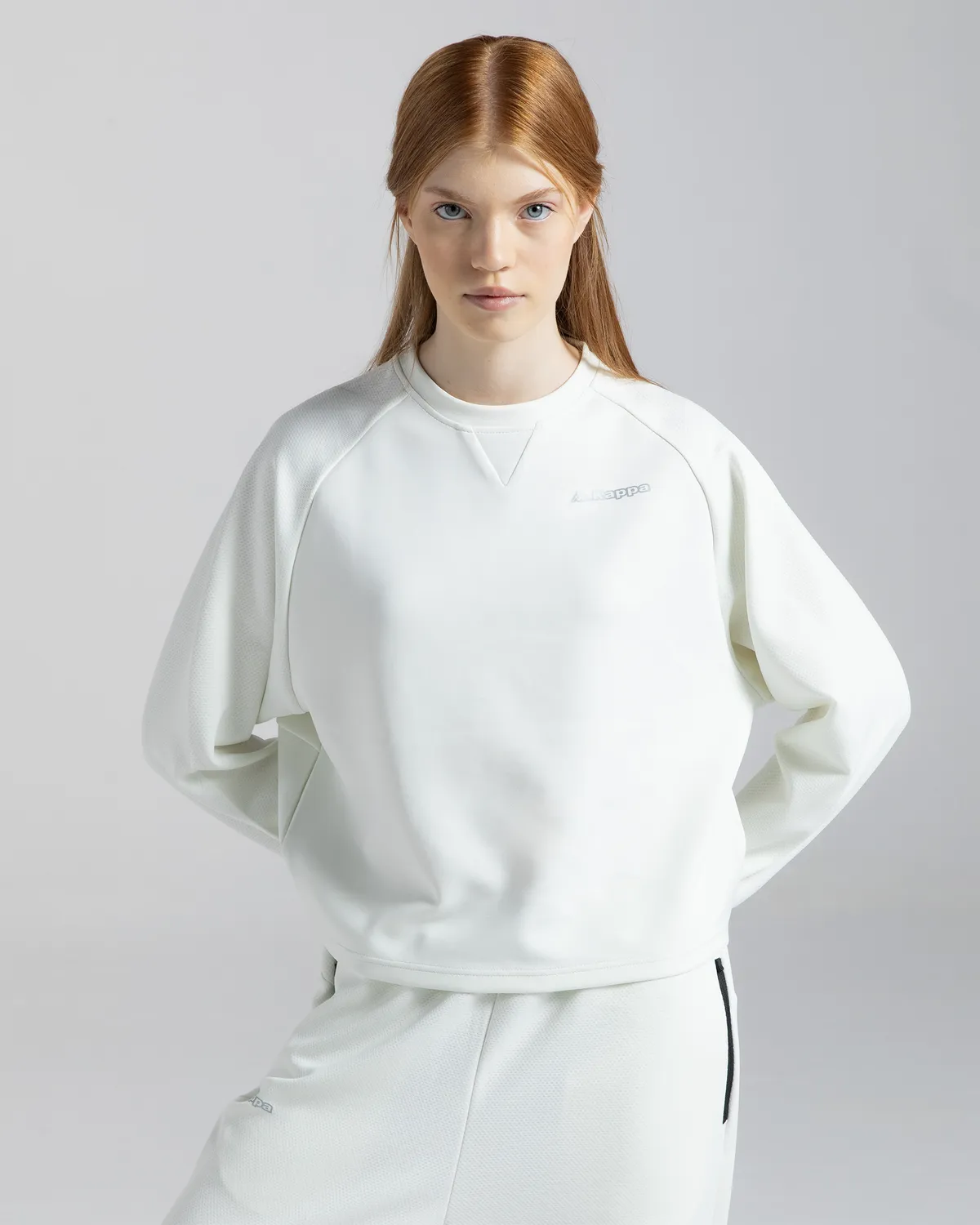Gri Logo Emota Kadın Gri Comfort Sweatshirt