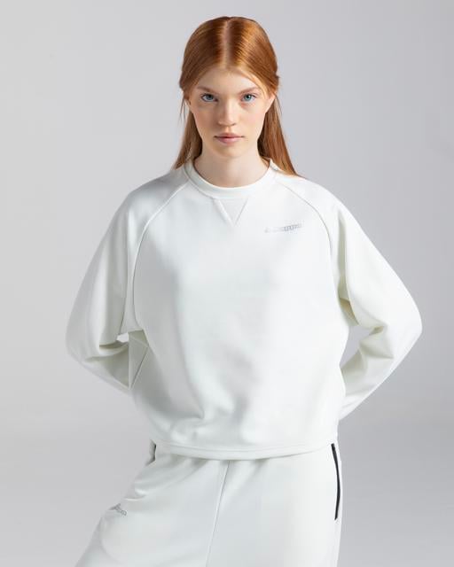 Gri Logo Emota Kadın Gri Comfort Sweatshirt - KAPPA® Türkiye