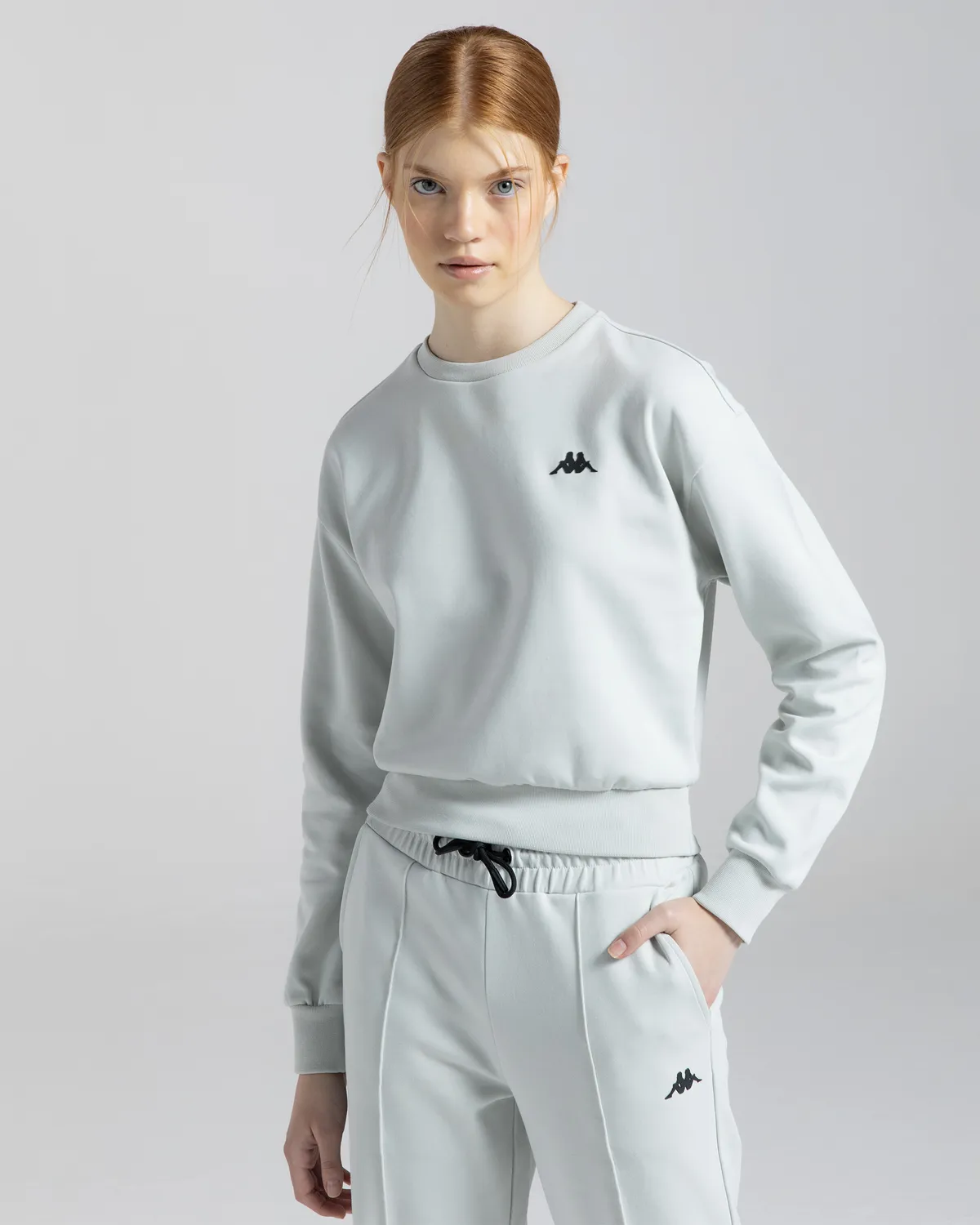 Gri Authentic Michi Kadın Gri Regular Fit Sweatshirt