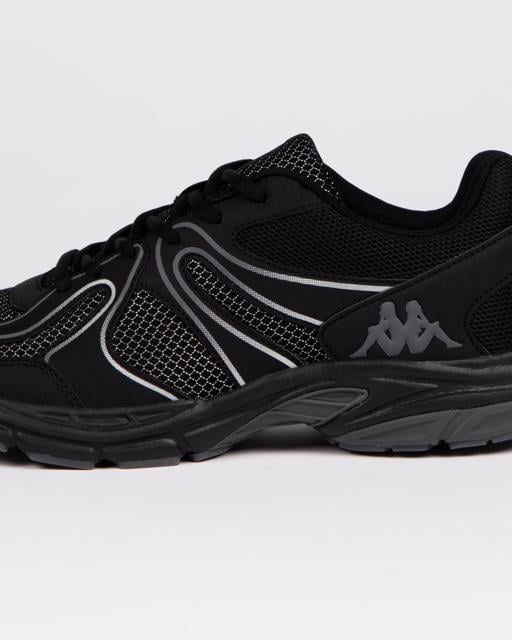 Siyah Kombat Tyron Unisex Siyah Spor Ayakkabı - KAPPA® Türkiye