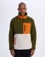 Hanoran Erkek Lacivert-Ekru-Turuncu Regular Fit Sherpa