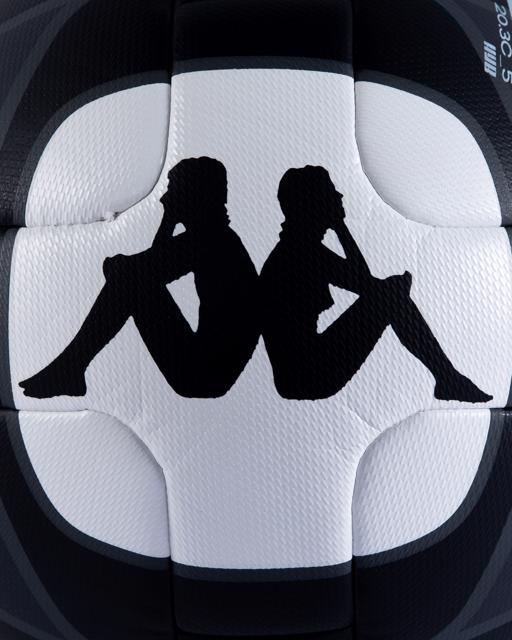 Beyaz Player 20.3c Hyb Unisex Beyaz-Siyah Futbol Topu - KAPPA® Türkiye