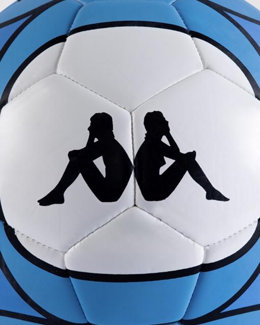 Beyaz Player 20.5e Unisex Beyaz-Mavi Futbol Topu - KAPPA® Türkiye
