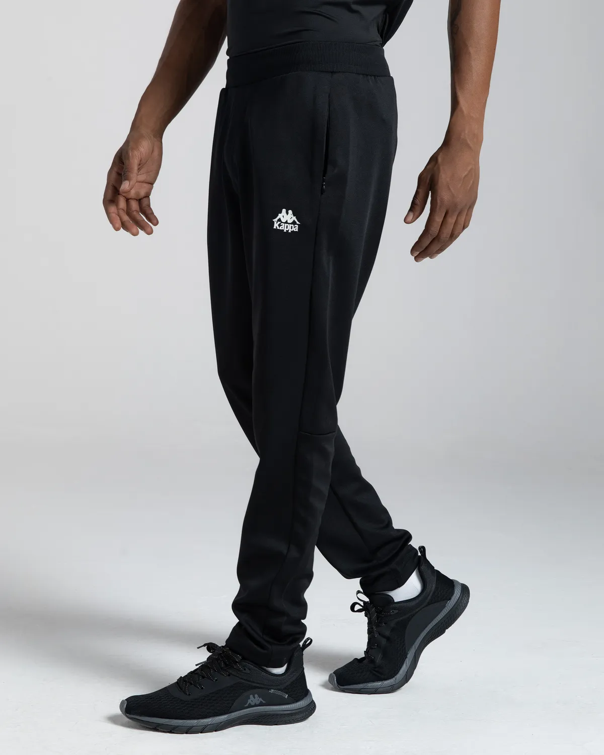 Siyah Authentic Yurina Erkek Siyah Oversize Fit Performance Eşofman Altı