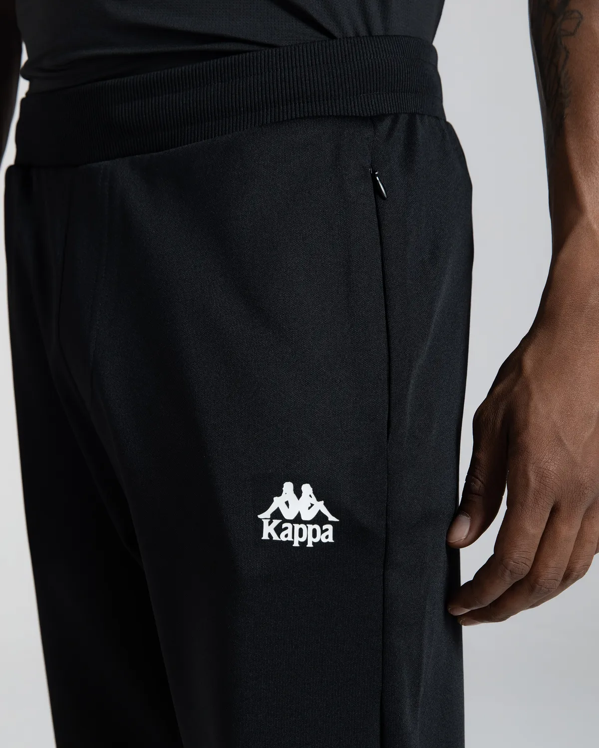 Siyah Authentic Yurina Erkek Siyah Oversize Fit Performance Eşofman Altı