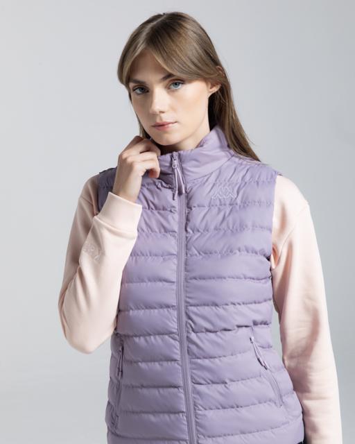 Mor Logo Tona Kadın Lila Regular Fit Yelek - KAPPA® Türkiye