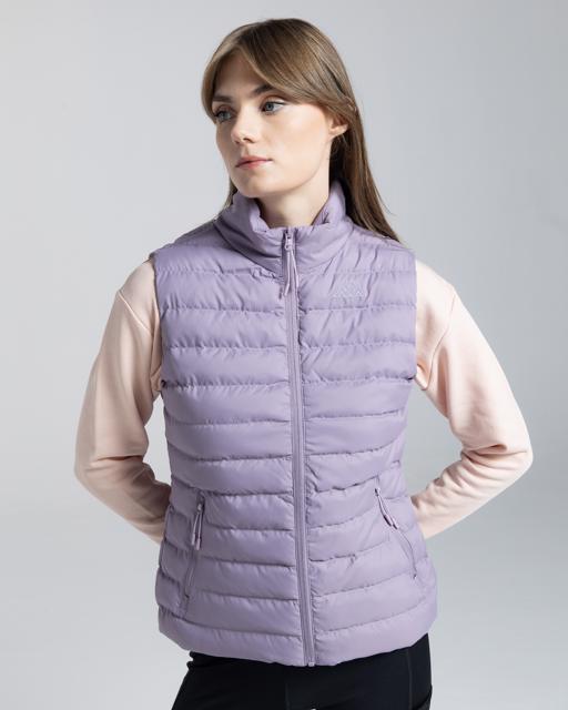 Mor Logo Tona Kadın Lila Regular Fit Yelek - KAPPA® Türkiye