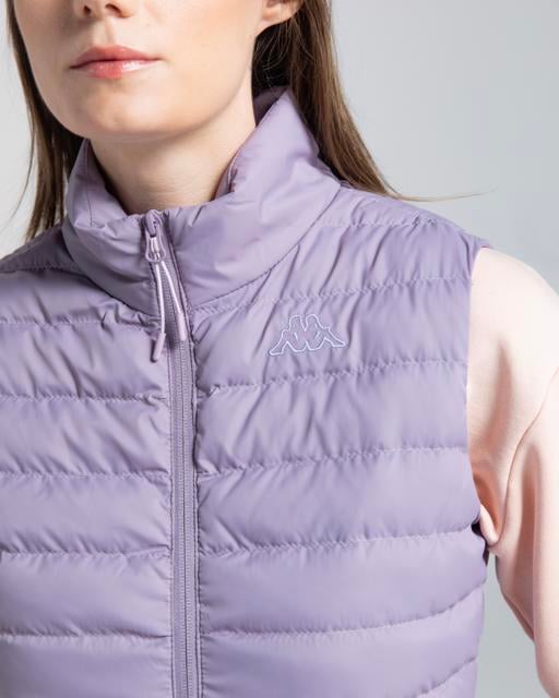 Mor Logo Tona Kadın Lila Regular Fit Yelek - KAPPA® Türkiye