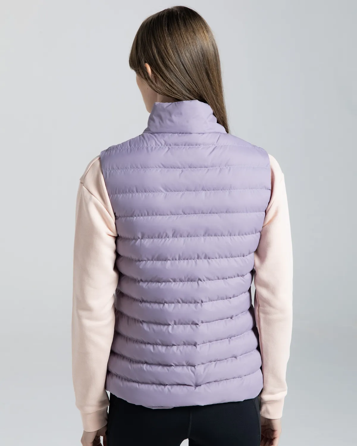 Mor Logo Tona Kadın Lila Regular Fit Yelek