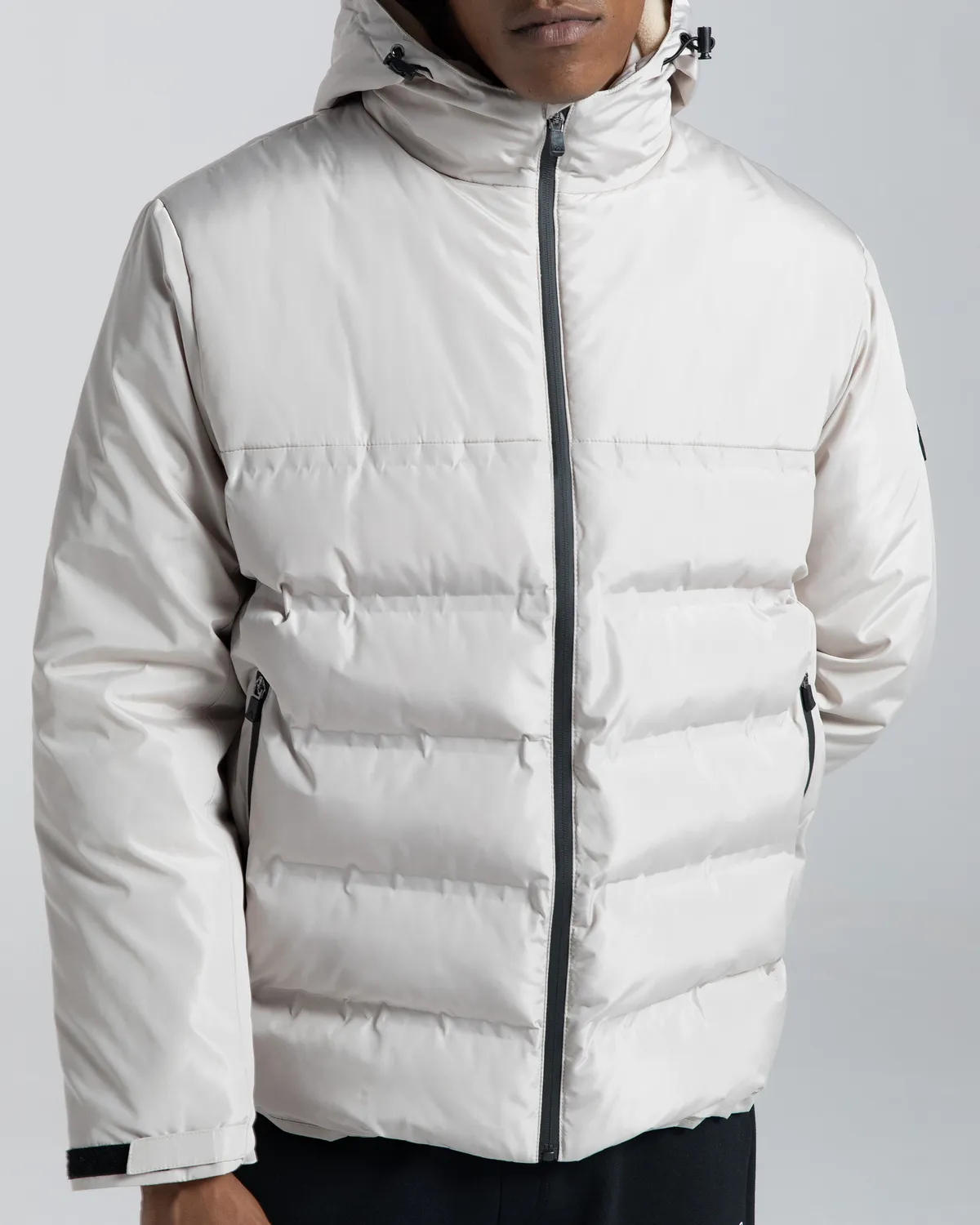 Gri Authentic Rio Erkek Gri Regular Fit Şişme Mont