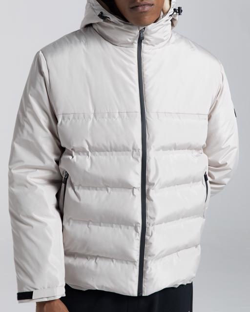 Gri Authentic Rio Erkek Gri Regular Fit Şişme Mont - KAPPA® Türkiye