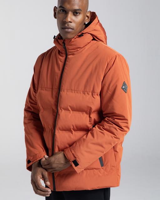 Turuncu Authentic Rio Erkek Turuncu Regular Fit Şişme Mont - KAPPA® Türkiye
