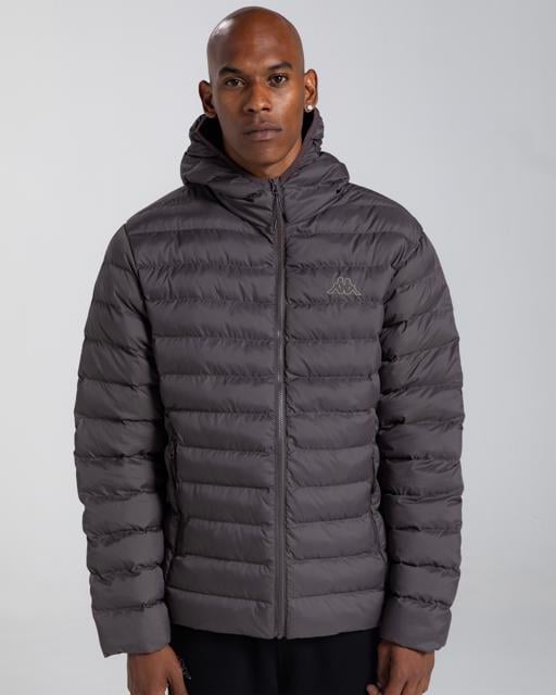 Kahverengi Logo Rina Erkek Kahverengi Regular Fit Şişme Mont - KAPPA® Türkiye