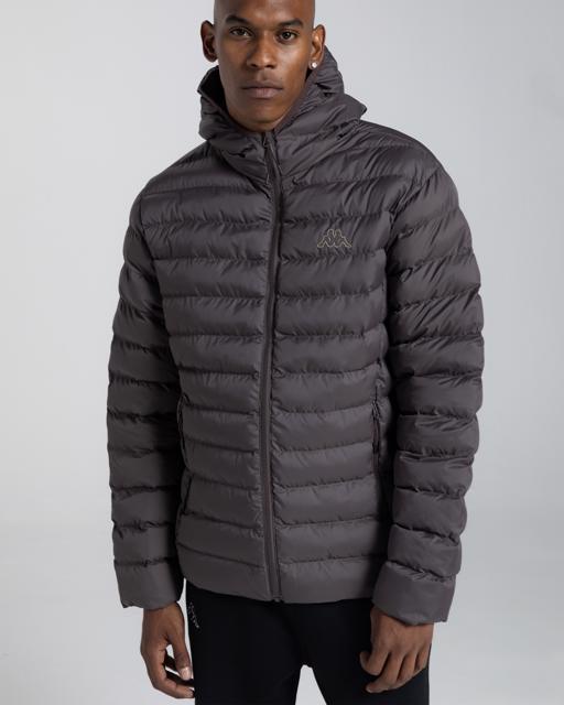 Kahverengi Logo Rina Erkek Kahverengi Regular Fit Şişme Mont - KAPPA® Türkiye