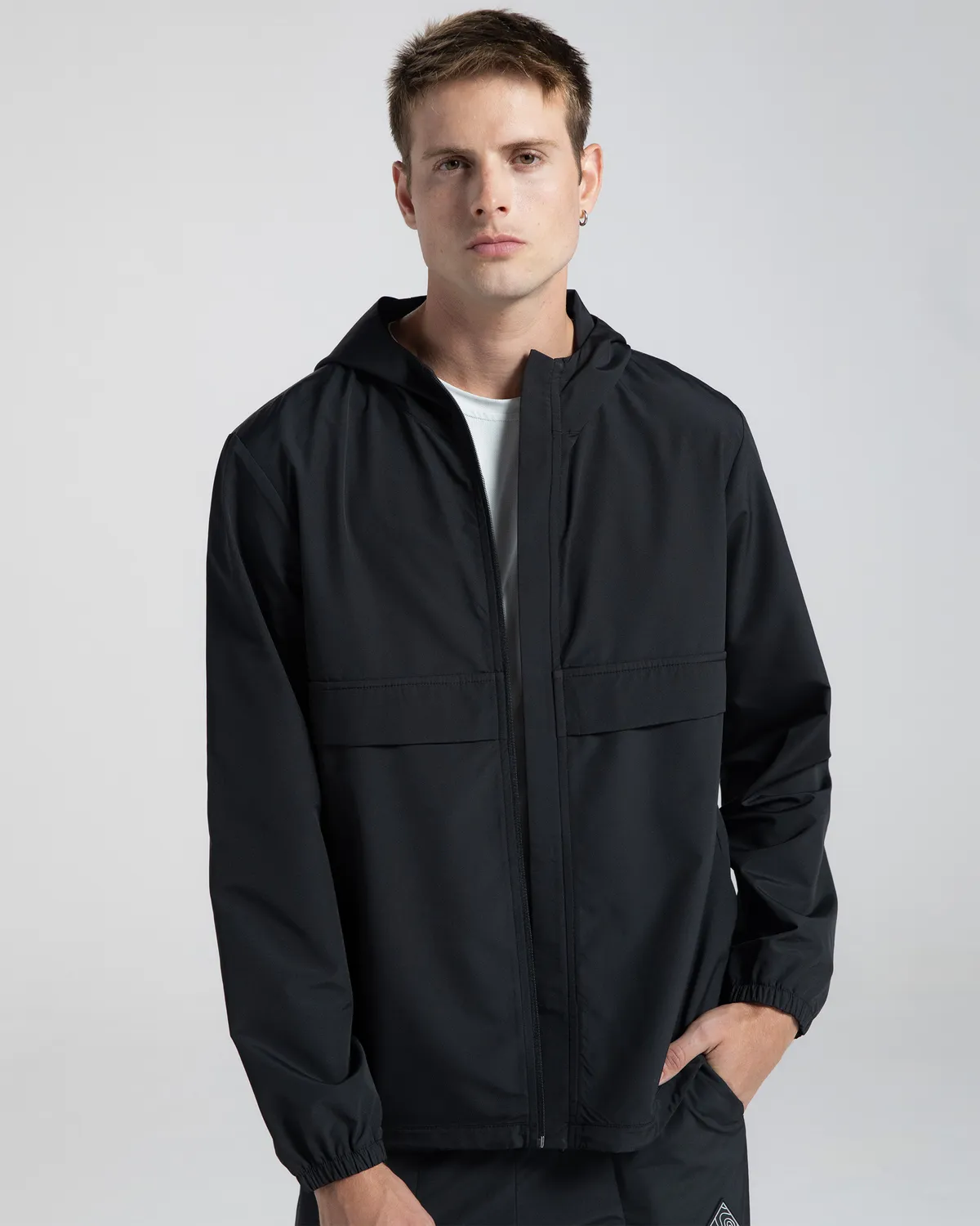 Siyah Authentic Airi Erkek Siyah Regular Fit Yağmurluk