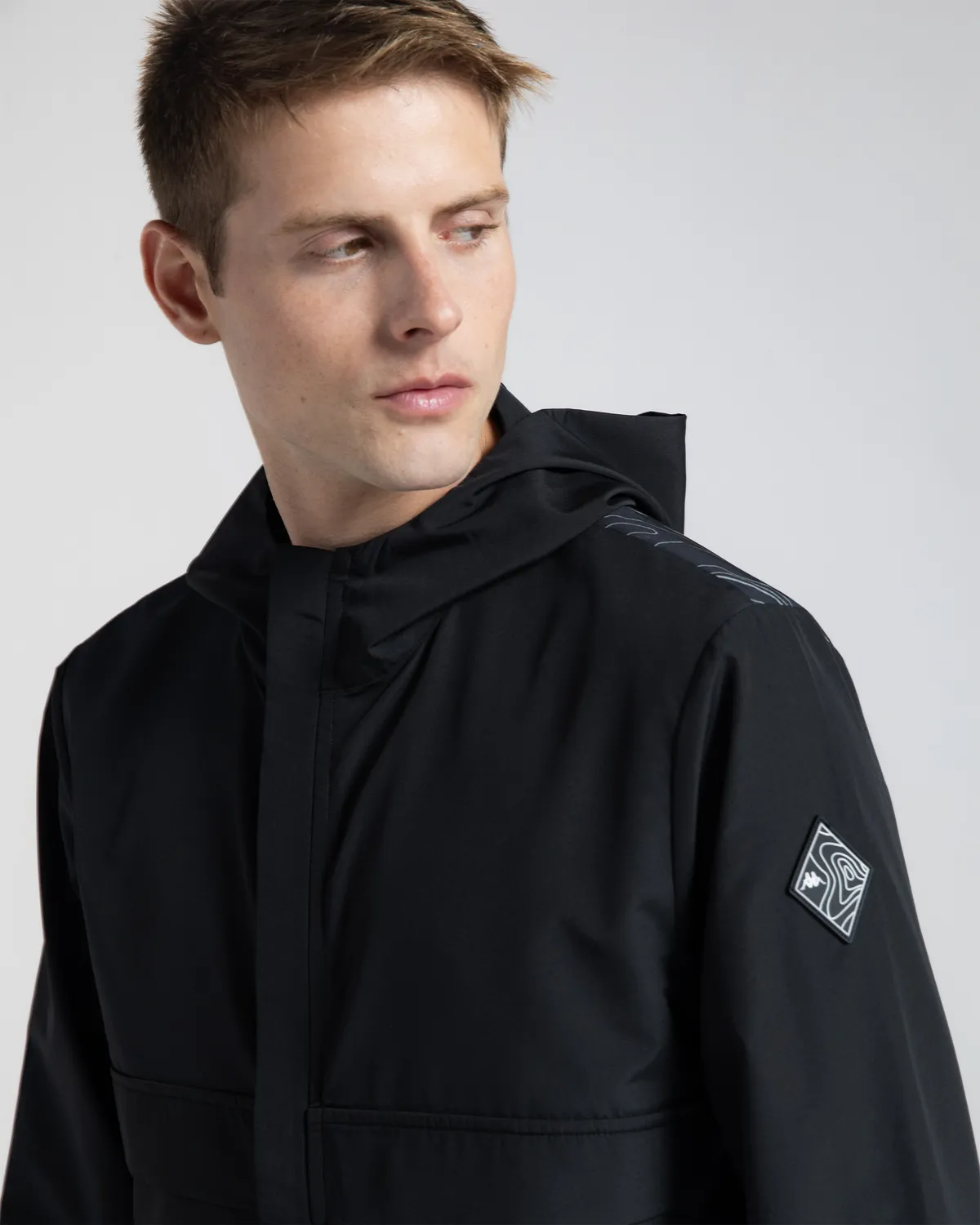 Siyah Authentic Airi Erkek Siyah Regular Fit Yağmurluk