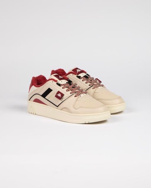 Beyaz Authentic Keke 1 Unisex Beyaz-Kırmızı Sneaker - KAPPA® Türkiye