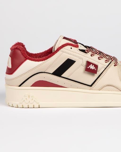 Beyaz Authentic Keke 1 Unisex Beyaz-Kırmızı Sneaker - KAPPA® Türkiye