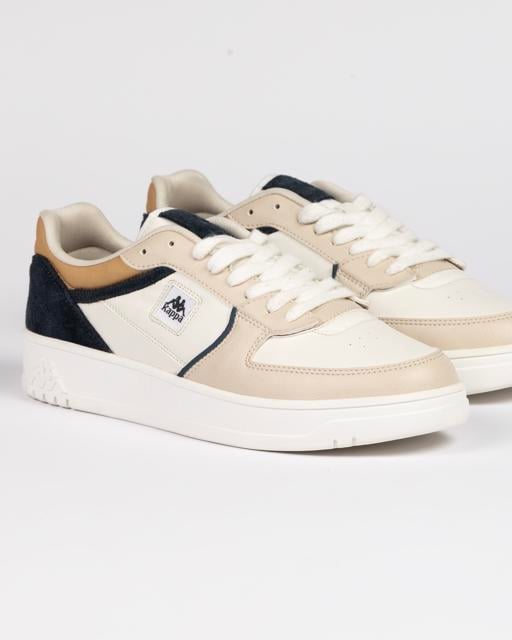 Beyaz Authentic Barney 1 Tur Unisex Beyaz-Bej Sneaker - KAPPA® Türkiye