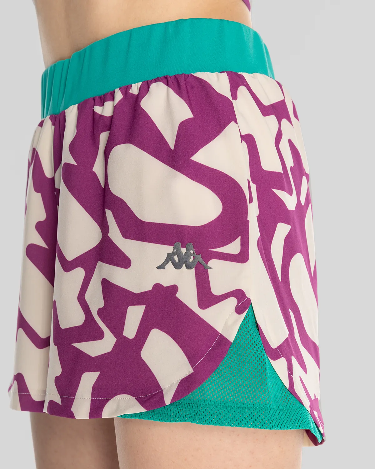 Gri Susana Short Kadın Lila-Gri-Yeşil Regular Fit Performance Şort