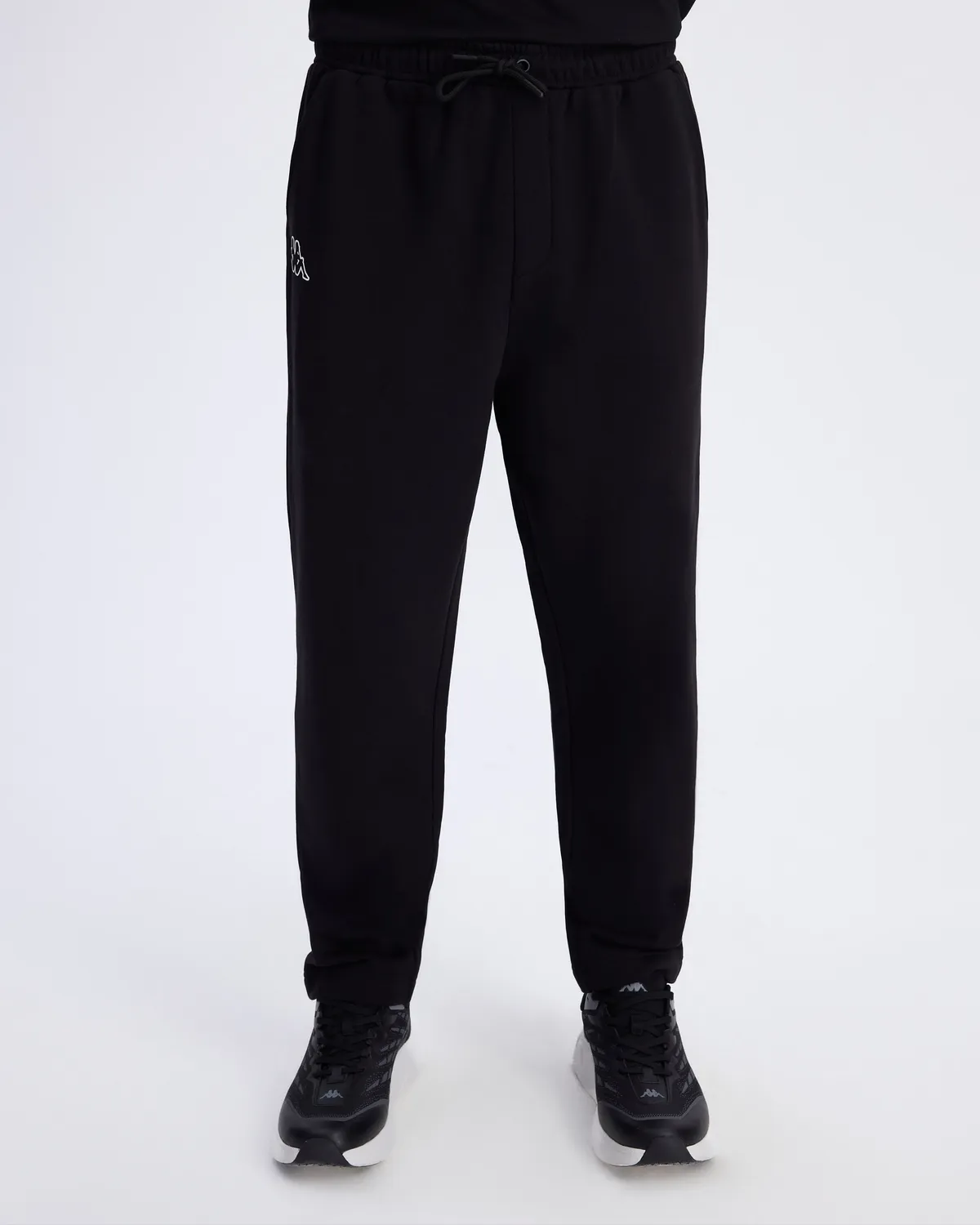 Siyah Fadejo Erkek Siyah Regular Fit Eşofman Altı