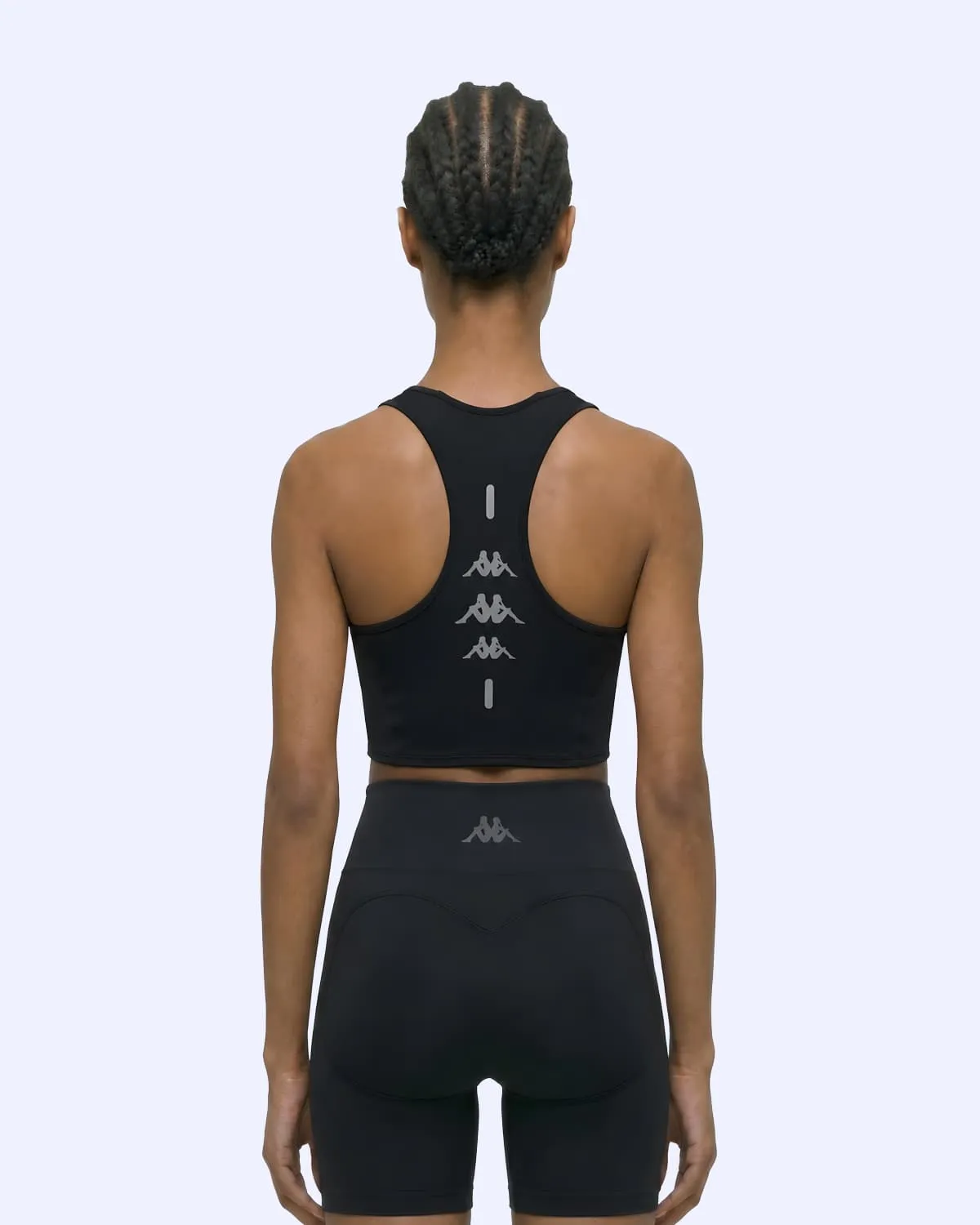 Siyah Survivor Woman Bra 2 Kadın Siyah Slim Sporcu Sütyeni