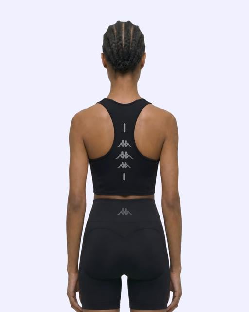 Siyah Survivor Woman Bra 2 Kadın Siyah Slim Sporcu Sütyeni - KAPPA® Türkiye